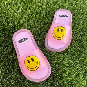 HAPPY FACE - Children Summer Slippers LED